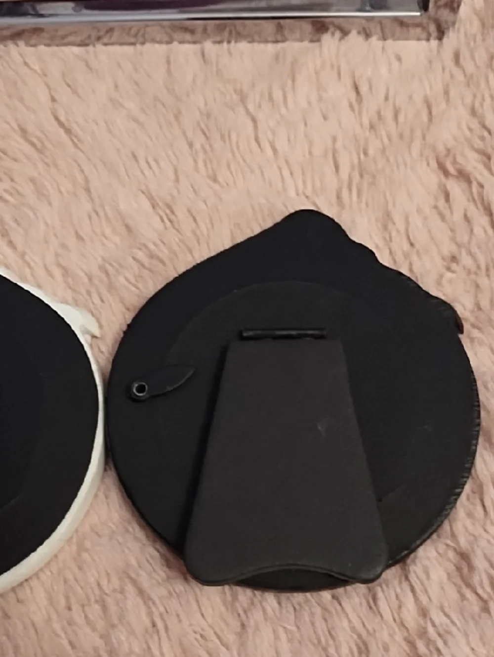 Decorative Set of 2 🌻 Round Floral Frame - Black and White